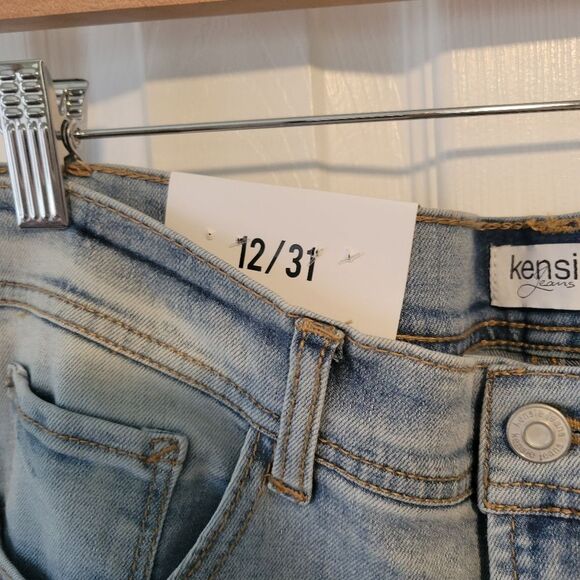 Kensie The Flare Jeans High Rise Size 12/31 NWT - Picture 8 of 10
